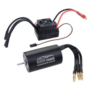 Rocket F540 3650 3660 Brushless Motor 60A ESC Waterproof Micro Motor RC Car Boat