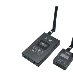 5.8G 600mW Wireless Video Transmitter Receiver System T600 R600 for FPV Drones LED Display R Frequency