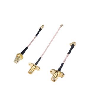 5 8G Image Transmission Antenna Extension Cable MMCX to SMA Adapter Inner Pin Inner Hole UFL RC316 Feeder 7cm
