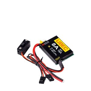 8A 16A BEC UBEC Steering Gear Receiver Independent Power Supply Module 2-8S
