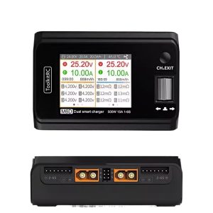 ToolkitRC M6D V3 Balance Charger Dual Channel 25A 500W 1 6S for Lithium Battery