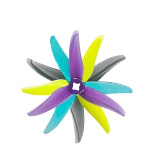 Qianfeng 3520 3.5inch Racing Propeller 3 Blade FPV Propeller Yellow