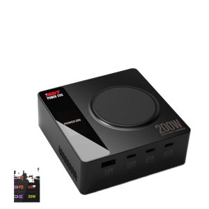 ISDT Ester POWER200 Mobile Phone USB Wireless Charger 200W LCD Color Screen APP Control