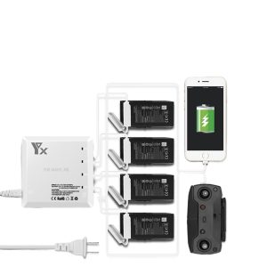 Six Way Multi Battery Charger for DJI Mavic Air USB Port Accessory