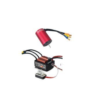 Комплект Haoying Hobbywing QUICRUN WP-16BL30: бесколлекторный регулятор скорости и мотор 2435-G3 для радиоуправляемых автомобилей
