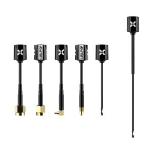 Foxeer Micro Lollipop FPV-Antenne 5,8 GHz mit Winkel-SMA-Anschluss und 15 cm Kabel für FPV-Drohnen