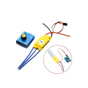30A 12V DC Three Phase Brushless Motor Speed Controller High Power Regulator PWM Control