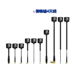 هوائيات Foxeer Lollipop 4 5.8 جيجاهرتز للدرونات FPV، اتجاهية متعددة الاتجاهات، 2.6 ديسيبل، عدد 2