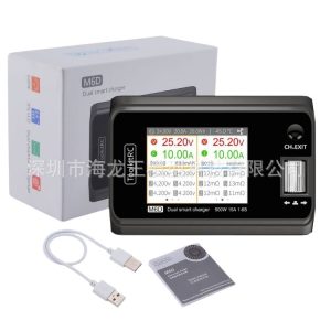 Toolkitrc M6D Dual Channel DC 250Wx2 15A Model Aircraft Charger 2-6S High Power Balanced Charger