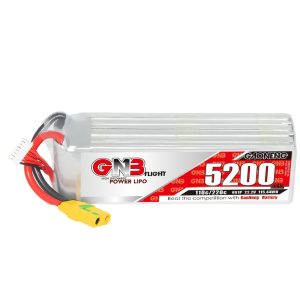 GNB High Energy 5200mAh 6S 22.2V 110C LiPo-Akku für RC-Autos, Schiffsmodelle, Panzer und Hubschrauber