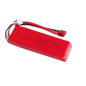 Feilun FT012 Fernsteuerbotes Hochgeschwindigkeitsboot – Huanqi 734 Hochkapazitiver 3S-Akku 11,1 V 2700 mAh mit EL 2P-Anschluss