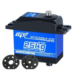 SPT5325LV 25KG High Torque Digital Steering Gear SPT Servo Metal Gear Robot Dual Shaft