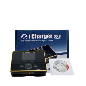 iCharger DX8 Charger Dual 1600W RC Car FPV Drone Model Lithium Battery Discharge