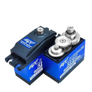 SPT5535LV 360 Servo 35KG Large Torque Metal Gear Continuous Steering Unit for Robot Vehicles