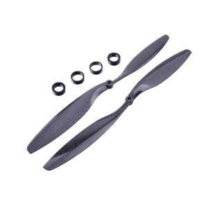 1245 Full Carbon Fiber Propeller 12x45 CW CCW for Multicopter Drone
