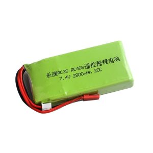 Le Di RC3S RC4GS RC6GS E7S 7,4 V 2800 mAh 20C LiPo-Akku für RC-Modelle und Fernsteuerungen