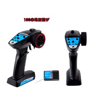HSP Unlimited T8192A Remote Control 3 Channels 24g 100m Range Speed Adjustment RC Transmitter