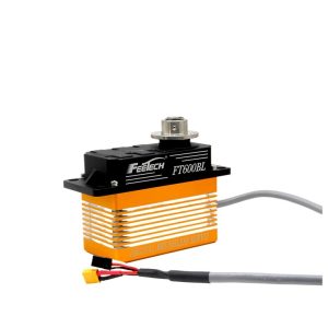 Feite 24V 600Kg Brushless Motor All Aluminum Shell Steel Gear 180 Degree Magnetic Coding Industrial Digital Servo FT-600B-C001