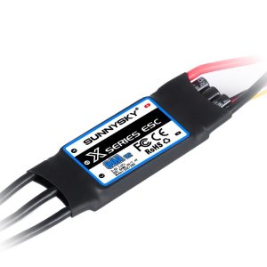 Бесколлекторный регулятор скорости Langyu Sunnysky 80A V2 для самолетов с фиксированным крылом и вентиляторами