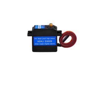 HDKJ D3009 Waterproof Metal Digital Steering Gear 9kg Large Torque 180 300 360 Degrees Controllable