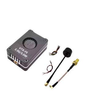 3dot3g 3dot5W 64Ch Wireless Analog Video Transmission Receiver Transmitter for FPV Vtx F5 Drones