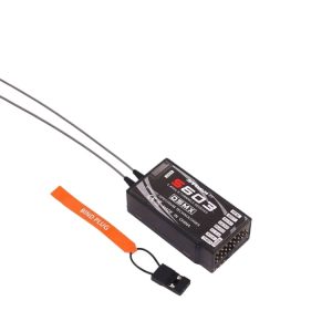 S603 Receiver Ultra Long Distance DSM2 DSMX 6 Channel AR6210 Replacement PPM Output