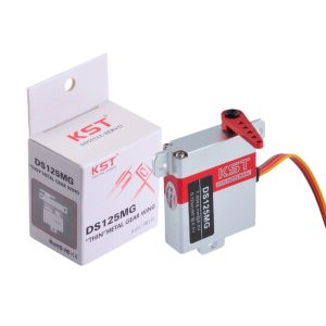 KST DS125MG High Speed Digital Steering Gear 7KG All Metal CNC Shell Glider Fixed Wing Steel Tooth Servo for RC Airplanes