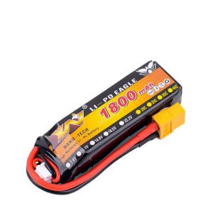 11.1V 3S 1800mAh 25C LiPo Battery for RC Model Aircraft Car Ship FPV Drone