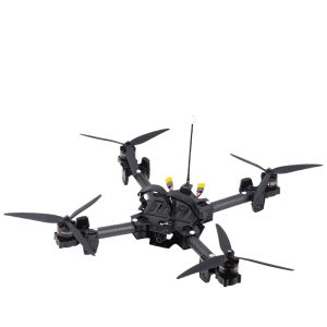 10 inch Four Axis UAV KN104 FPV Traversing Machine 25W Picture Transmission MAMBA Dual Battery Power Supply