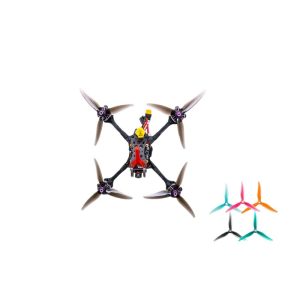 Gemfan 5 Inch 3 Blade 51466 V2 Mck Fpv Racing Drone Forward Reverse Propellers Set Green