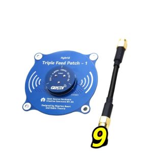 Gep GepRC Triple Feed Patch 1 Roof Compatible 5.8G Transmit Receive Antenna