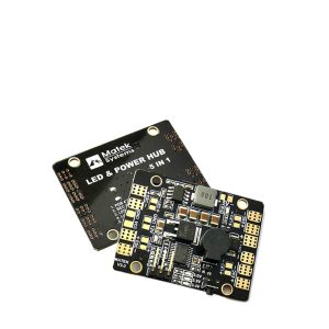 Matek Split Board Double BEC LED Navigation Light Control Tracker Low Voltage Alarm Five-in-One V3