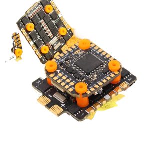 Мини-контроллер полета HAKRC 32-битный 60AF722 V2 F7 с стеком ESC 2-6S для гоночных дронов FPV