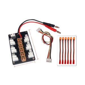 1S 3S XT30 Parallel Charging Board B6 Balanced Charging Lithium Battery Expansion Board B6AC Parallel Adapter
