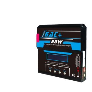 I6AC 80W Multi-Function Balance Charger Built-in Adapter Aircraft Model Battery Smart Charger