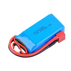 74V 2000mAh 25C Lipo Battery for Weili L959 V913 RC Aircraft 103055