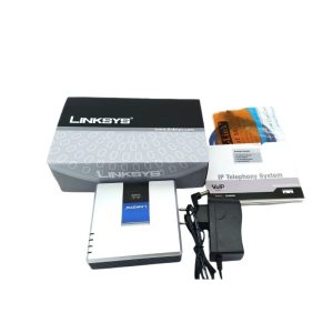 Интернет-адаптер Cisco Linksys SPA9000 для голосовой связи и международных звонков, штекер типа US