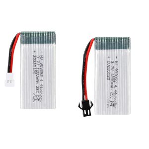 X5SW Fernsteuerungsflugzeug – 3,7 V 1200 mAh Lithium-Akku mit SM-Stecker für RC-Drohnen
