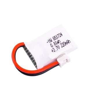 1S 3.7V 220mAh LiPo Battery PH2.0 for Apex Red Arrow Phantom Wasp Drones