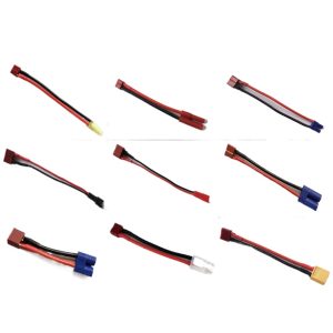 FPV Adapter Wire T Plug Female to XT60 JST EC2 SM EC5 Head Converter 10cm Length