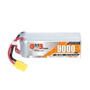 Акумулятор GNB High Energy на 9000 мА·год, 6S, 22,8 В, 70°C для дронів та моделей RC
