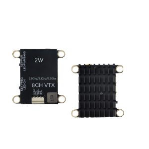 FPV Image Transmission 2.0GHz 2.1GHz 2.2GHz 2W Video Transmitter High Power 2000mW Long Distance