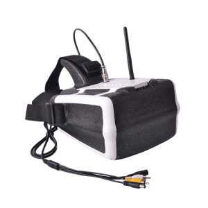 HD FPV Video Glasses HDMI Headset 7inch Monitor 5.8G 40 Frequency Receiver for Aerial Photography Aircraft Model