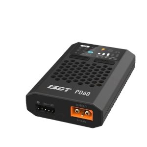 ISDT PD60 60W 1-4S Lithium Battery Balance Charger for NiMH NiCd LiFe LiHV Fast Charging RC Models