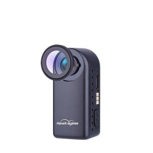 Hawkeye Thumb 2. Generation – Actionkamera mit Magnetverschluss, 4K-Videoaufnahme, HD-FPV und integriertem Akku