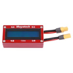 Mayatech MT150A All Metal Model Aircraft Galvanometer Power Analyzer Current Power Meter Model Tension Meter