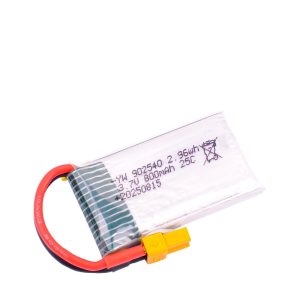 Programming UAV Lithium Battery 3.7V 800mAh 25C for Model Aircraft Quadcopter 902540 High Rate
