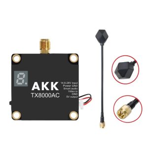 Akk Tx8000Ac 8W 49G 60G Image Transmission All Channels Version 96Ch Vtx