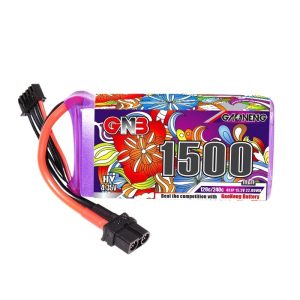 GNB High Energy 1500 mAh 4S 15,2 V 120°C HV FPV-Lithiumbatterie mit XT60-Anschluss