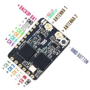 TBS Crossfire Diversity Nano RX Dual Antenna Receiver for FPV Drones